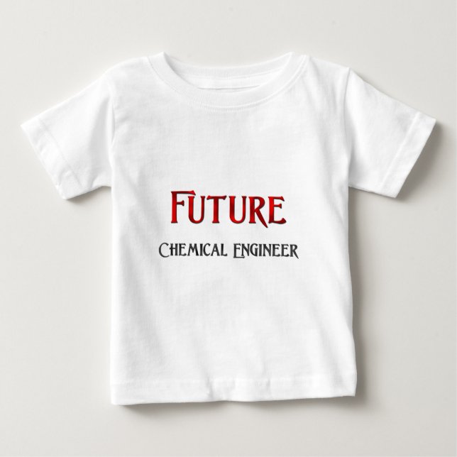 Camiseta De Bebé Ingeniero químico futuro (Anverso)