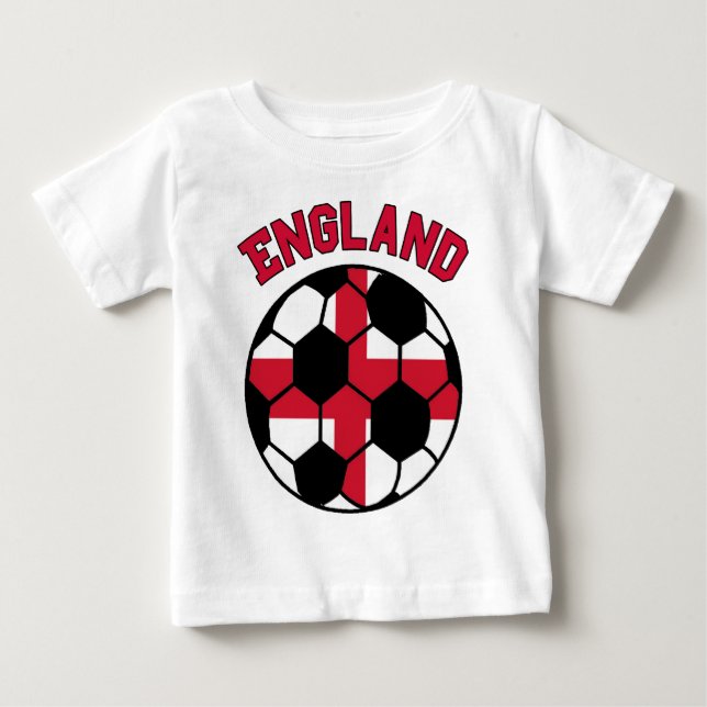 Camiseta De Bebé Inglaterra (Anverso)
