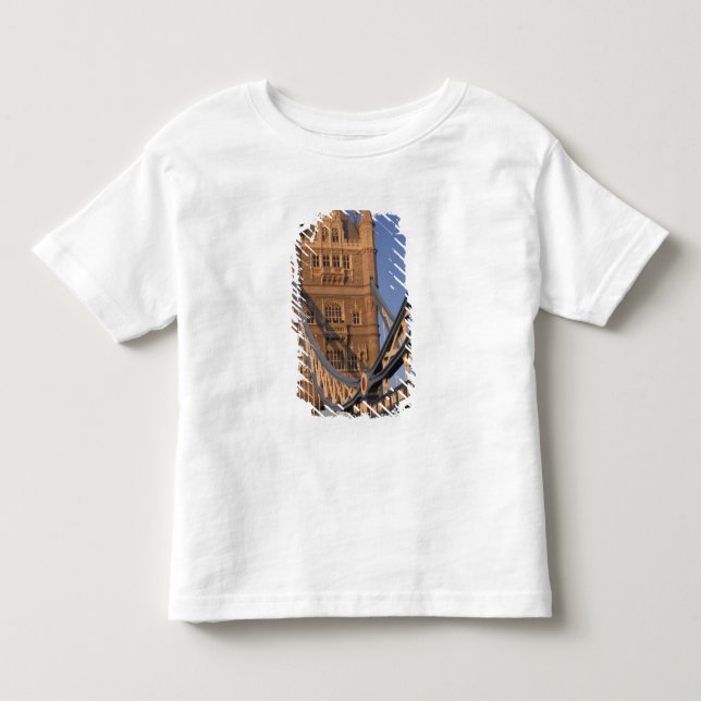 Camiseta De Bebé Inglaterra, Londres, El Puente de la Torre (Anverso)