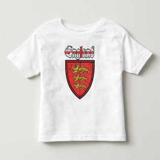 Camiseta De Bebé Inglaterra Tres Escudo de Leones