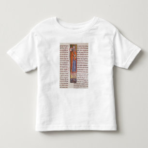 Camiseta De Bebé Inicial de Historiated "yo" que representa