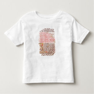 Camiseta De Bebé Inicial "Q" de Historiated que representa tres