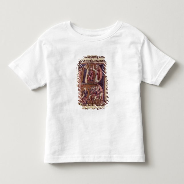 Camiseta De Bebé Inicial 'R de Historiated (Anverso)