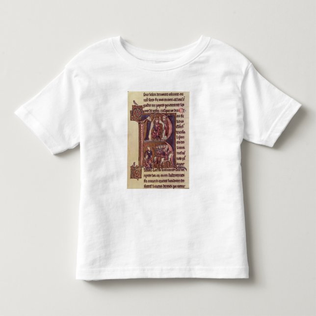 Camiseta De Bebé Inicial 'R de Historiated (Anverso)