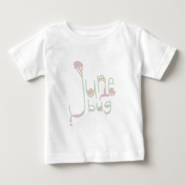 Camiseta De Bebé Insecto de junio (Anverso)