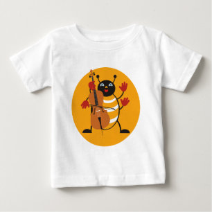 Camiseta De Bebé Insecto del violoncelo