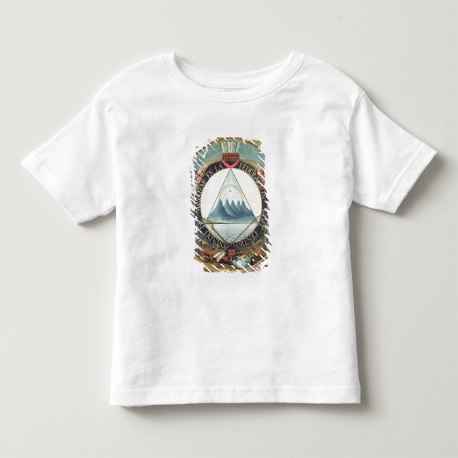 Camiseta De Bebé Insignia de la federación de Guatemala (Anverso)