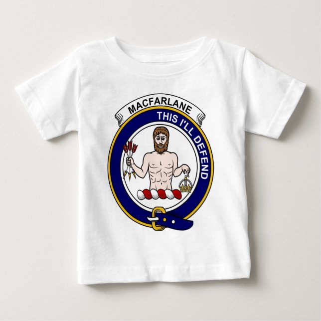 Camiseta De Bebé Insignia del clan de MacFarlane (Anverso)