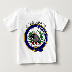 Camiseta De Bebé Insignia del clan de MacLaren