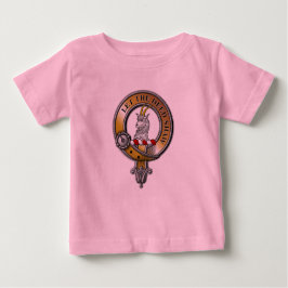 Camiseta De Bebé Insignia flameante de Escudo