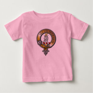 Camiseta De Bebé Insignia flameante de Escudo