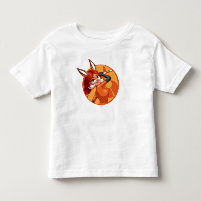 Camiseta De Bebé Insignia Naranja Rena Rouge (Anverso)