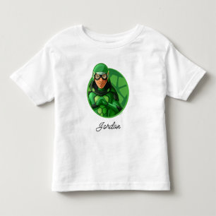 Camiseta De Bebé Insignia Verde Carapace