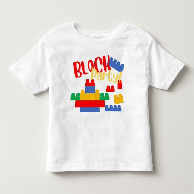 Camiseta De Bebé Inspiración de mega blogueo en Fiesta de bloques d (Anverso)