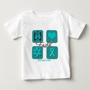 Camiseta De Bebé Inspiraciones religiosas Cáncer de ovario