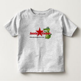 Camiseta De Bebé Insta-Gator - Cuando el problema no espere