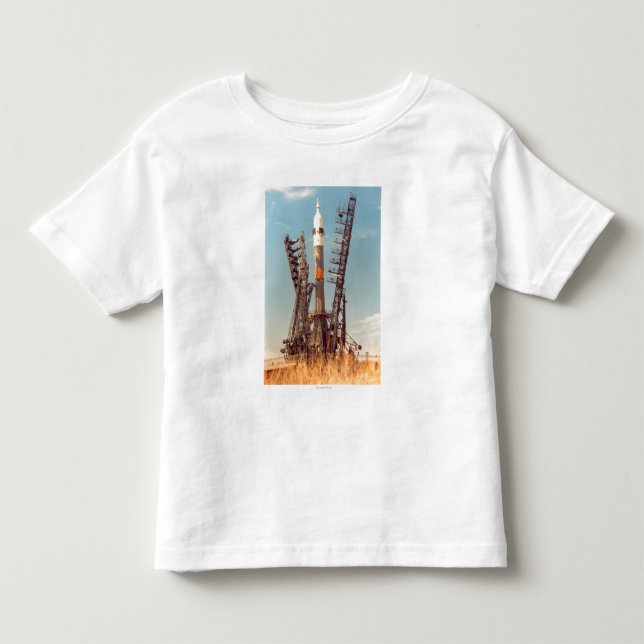Camiseta De Bebé Instalación de la nave espacial de Soyuz en (Anverso)
