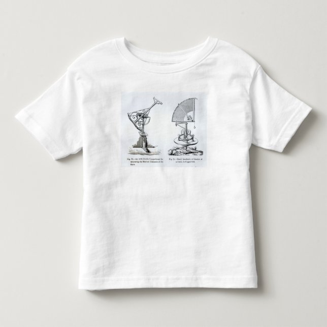Camiseta De Bebé Instrumentos astronómicos (Anverso)