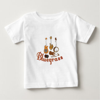 Camiseta De Bebé Instrumentos de Bluegrass