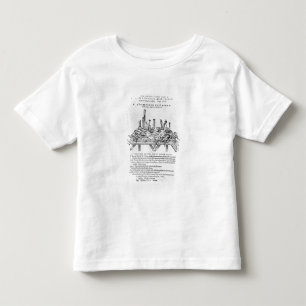 Camiseta De Bebé Instrumentos para las disecciones, ilustracion del
