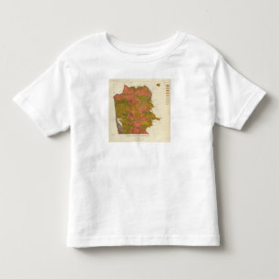 Camiseta De Bebé Intensidad de San Francisco del terremoto