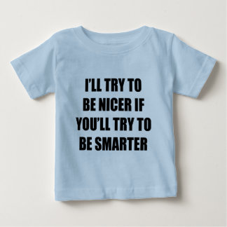Camiseta De Bebé Intentaré ser Niza