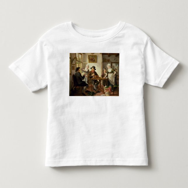 Camiseta De Bebé Interior de la cabaña (Anverso)