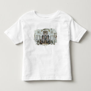 Camiseta De Bebé Interior de la iglesia benedictina de la abadía