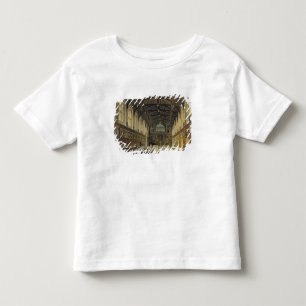 Camiseta De Bebé Interior de la Iglesia del Salón de Cristo, ilust