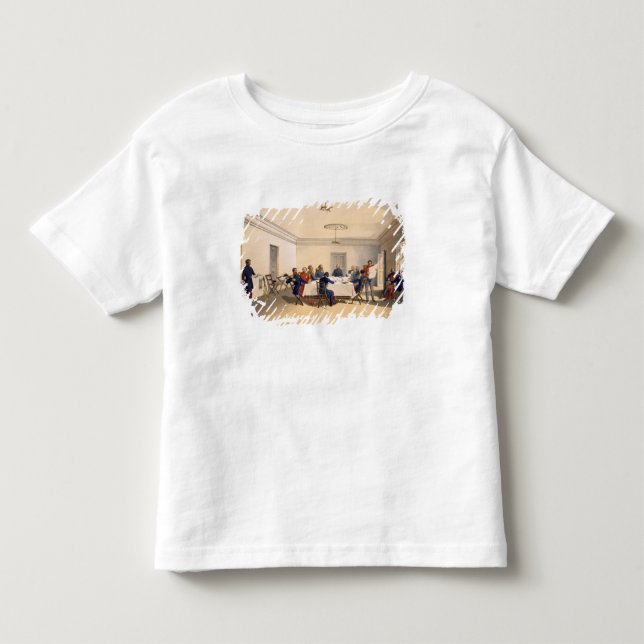 Camiseta De Bebé Interior de los cuartos principales de señor (Anverso)