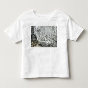 Camiseta De Bebé Interior de un bosque primitivo en los Amazonas