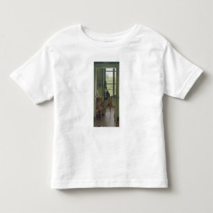 Camiseta De Bebé Interior de un comedor, detalle de una mujer