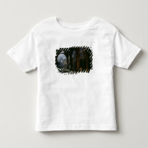 Camiseta De Bebé Interior de una abadía en ruinas, 1848