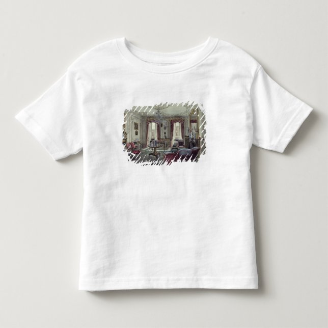 Camiseta De Bebé Interior de una sala de estar (Anverso)