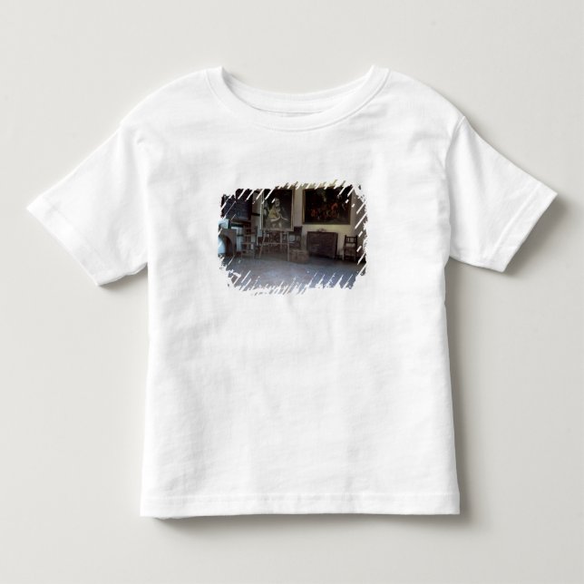 Camiseta De Bebé Interior del estudio de El Greco (Anverso)