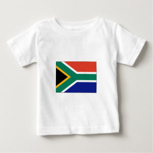 Camiseta De Bebé International de la BANDERA de Suráfrica