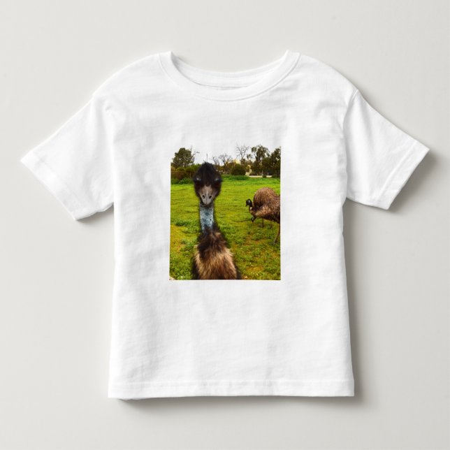 Camiseta De Bebé "Interrupción Emplumada: El Gran Fotobombazo de Em (Anverso)
