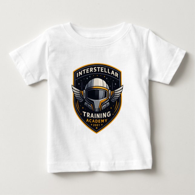 Camiseta De Bebé Interstellar Training Academy Baby T-Shirt (Anverso)