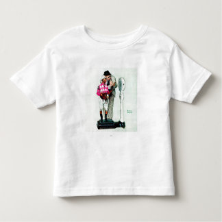 Camiseta De Bebé Intervención de Norman Rockwell en jockey