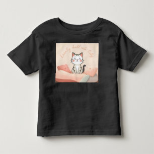 Camiseta De Bebé Introvertido pero dispuesto a discutir sobre gatos