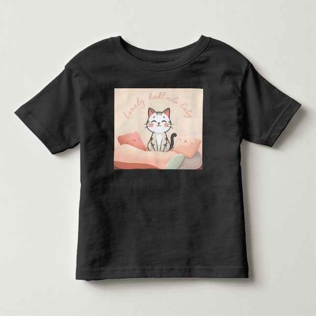 Camiseta De Bebé Introvertido pero dispuesto a discutir sobre gatos (Anverso)