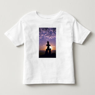 Camiseta De Bebé Inukshuk Territorios del Noroeste, Canadá