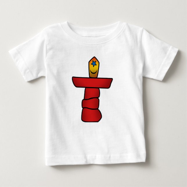 Camiseta De Bebé Inuksuk, Nunavut, Canadá (Anverso)