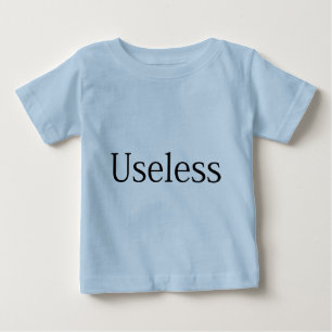 Camiseta De Bebé Inútil