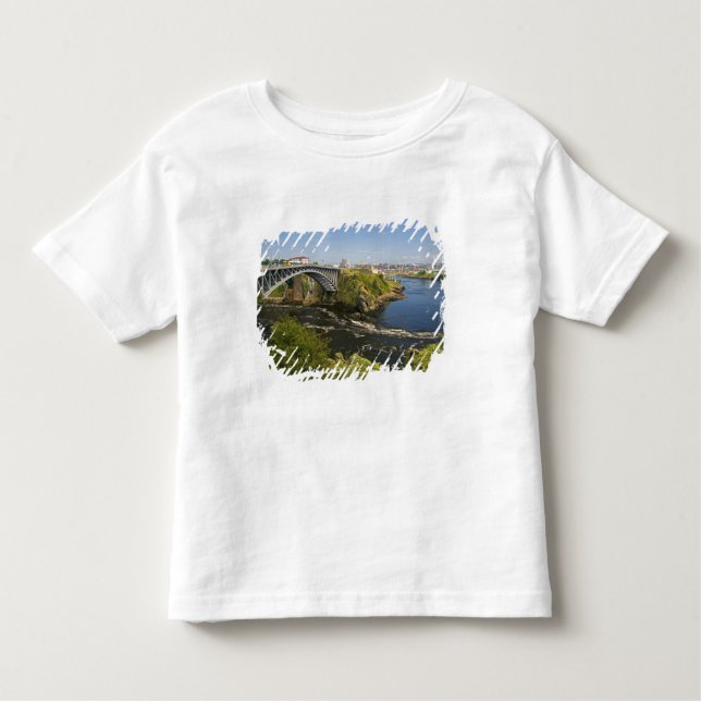 Camiseta De Bebé Invertir caídas en el río St. John en St. (Anverso)