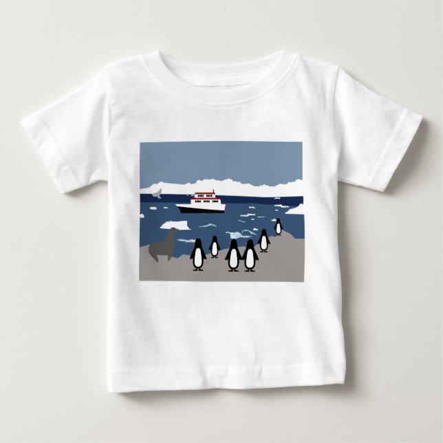 Camiseta De Bebé invierno (Anverso)