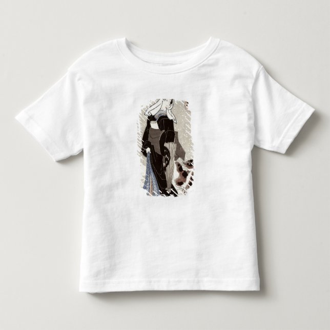 Camiseta De Bebé Invierno, de la serie 'Shiki ningún uchi (Anverso)