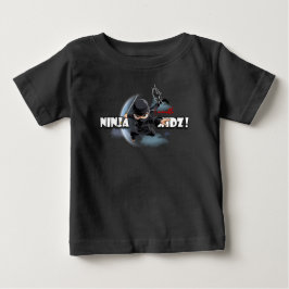 Camiseta De Bebé Invincible Ninja Kidz |