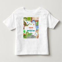 Invitación de cumpleaños número 3 de Dinosaurio Ni