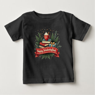 Camiseta De Bebé Invitación Feliz Jolabokaflod Giftholida